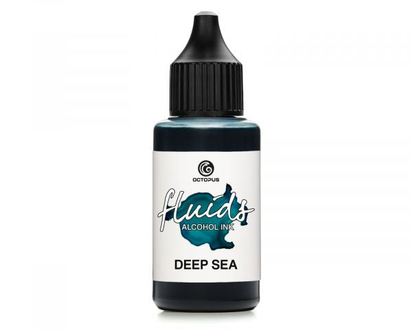 Octopus Fluids Alcohol Ink Deep Sea Blue 30 ml