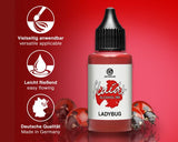 Octopus Fluids Alkoholtinte Fluid Art Alcohol Inks Basic Ladybug Rot