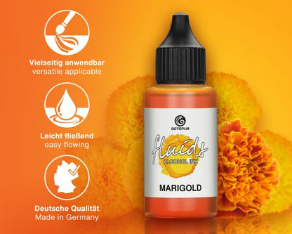 Octopus Fluids Alkoholtinte Marigold Gelb 100 ml