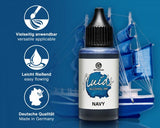 Octopus Fluids Alkoholtinte Alcohol Inks Basic Navy Blau