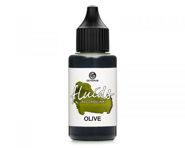 Octopus Fluids Alcohol Ink Olive 30 ml