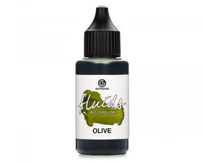 Octopus Fluids Alcohol Ink Olive 30 ml