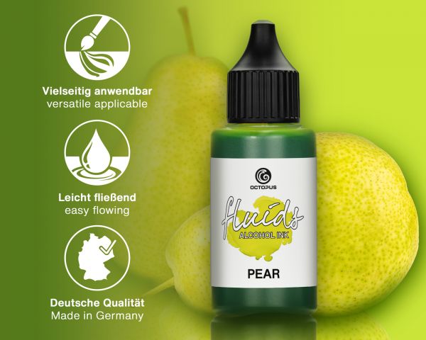 Octopus Fluids Alcohol Ink Basic Pearl Green 100 ml