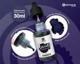Octopus Fluids Alkoholtinte Alcohol Inks Basic Shadow grau-blau