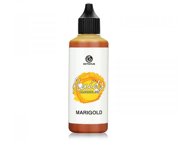 Octopus Fluids Alcohol Ink Marigold Yellow 100 ml