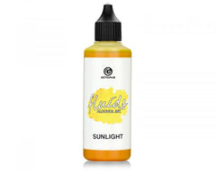 Octopus Fluids Alkoholtinte Octopus Fluids Alcohol Inks Basic Sunlight Gelb, 100 ml