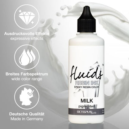 Octopus Fluids Resin Ink MILK Weiß 100 ml