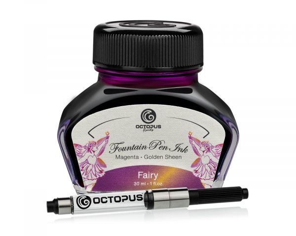 Octopus Fluids Füllhaltertinte Sheen Ink Kollektion Fairy Violett Ltd. Edt. 30 ml