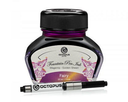 Octopus Fluids Füllhaltertinte Sheen Ink Kollektion Fairy Violett Ltd. Edt. 30 ml
