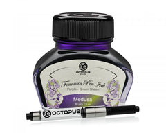Octopus Fluids Füllhaltertinte Sheen Ink Kollektion Medusa Violett Ltd. Edt.