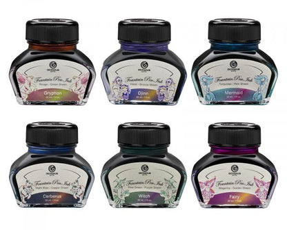 Octopus Fluids Füllhaltertinte Sheen Ink Kollektion Fairy Violett Ltd. Edt. 30 ml