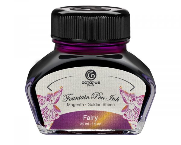 Octopus Fluids Füllhaltertinte Sheen Ink Kollektion Fairy Violett