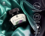 Octopus Fluids Füllhaltertinte Sheen Ink Kollektion Witch Grün mit violettem Metallic-Sheen Ltd. Edt. 30 ml