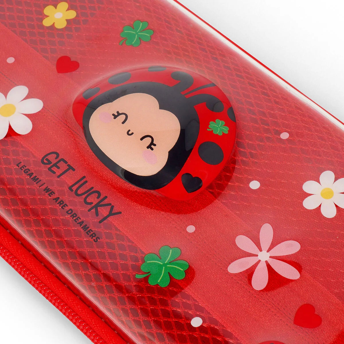Legami Hardtop Pencil Case, Ladybug