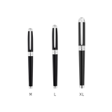 ST Dupont Füllfederhalter Line D Eternity Eternity, Palladium, Schwarz