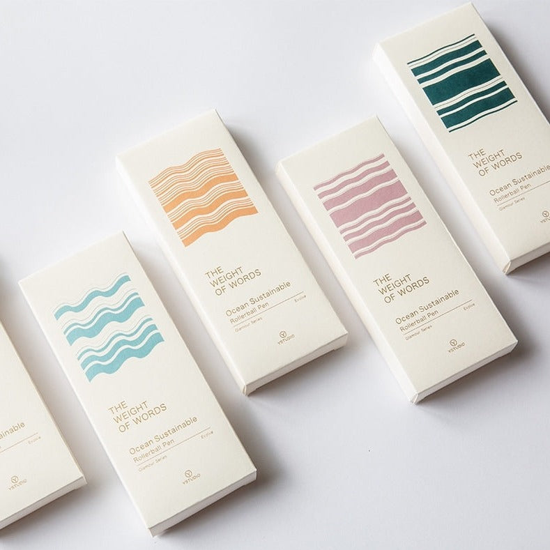 YSTUDIO Tintenroller, Glamour Evolve-Ocean, nachhaltig Sky Blue