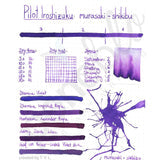 Tintenproben/ Ink Sample Set, Purpur Lilac Nights, 5x5ml