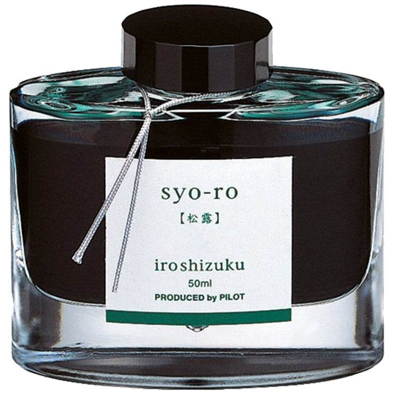 Pilot, Tintenprobe, Iroshizuku, Dew on Pine Tree, Syo-Ro, 5ml