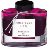 Pilot, Tintenprobe, Iroshizuku, Crimson Glory Vine, Yama-Budo, 5ml