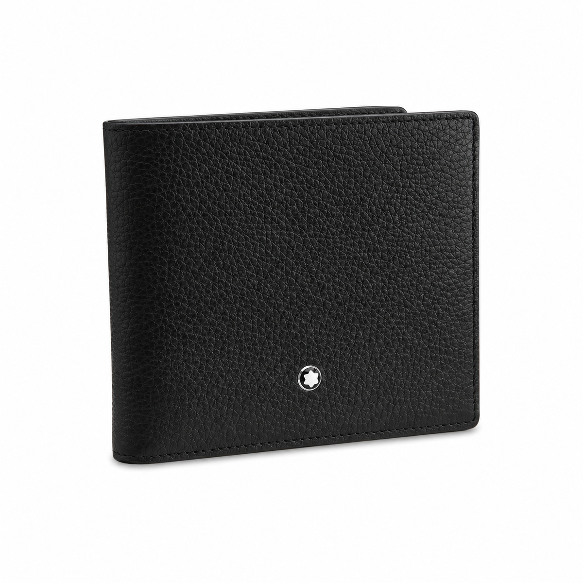 Montblanc, Portemonnaie Meisterstück Soft Grain, Brieftasche Geldbörse 8 cc Schwarz
