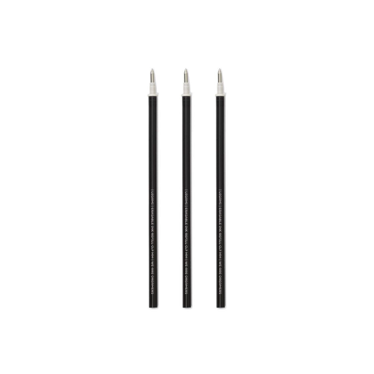 Legami Erasable Refills, Black, 3 pcs.