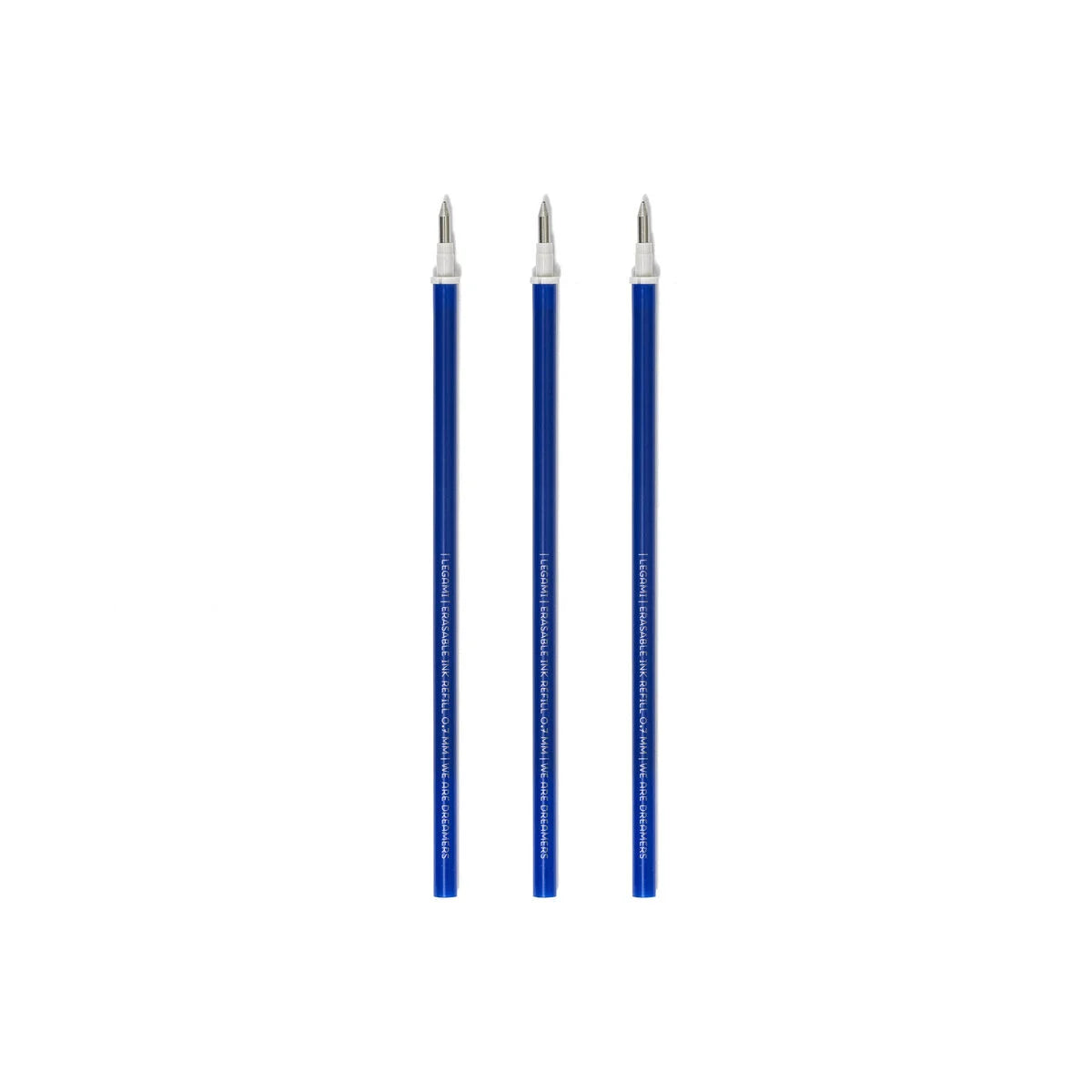 Legami Erasable Refills, Blue, 3 pcs.