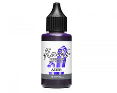 Octopus Fluids Resin-optimierte Alcohol Ink Octopus Fluids Resin Ink ASTER transparentes Violett