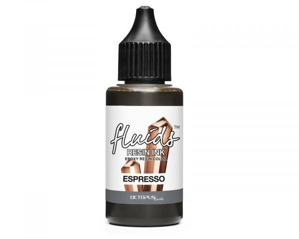 Octopus Fluids Resin Ink Espresso Transparent Brown