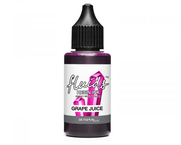 Octopus Fluids Resin Ink GRAPE JUICE Violet transparent