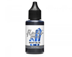 Octopus Fluids Resin Ink Night Blue transparentes Blau alkoholbasierte Farbtinte