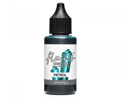 Octopus Fluids Resin Ink PETROL transparent Turquoise
