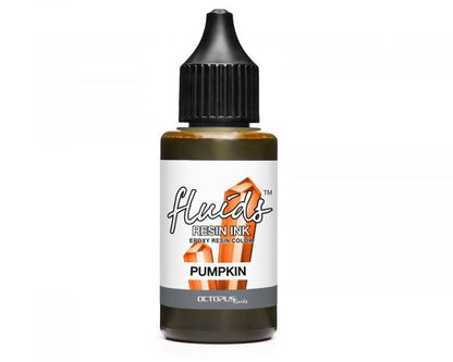 Octopus Fluids Resin Ink Pumpkin Orange