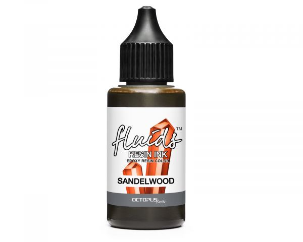 Octopus Fluids Resin Ink SANDALWOOD transparent brown