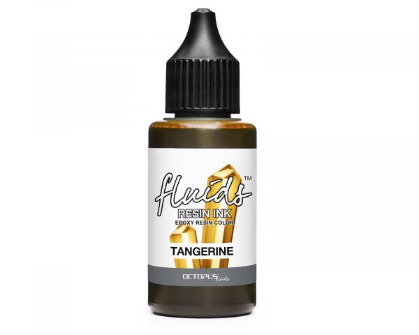 Octopus Fluids Resin Ink Resin Ink TANGERINE Transparent Orange