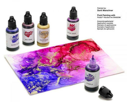 Octopus Fluids Alkoholtinte Octopus Fluids Alcohol Ink Gold Rush Metallic-Gold 100 ml