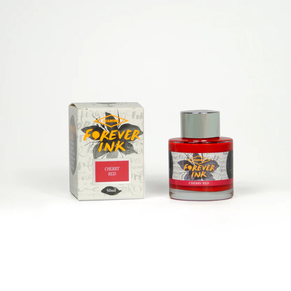 Diamine, Tintenglas Forever Ink, 50ml, Cherry Red