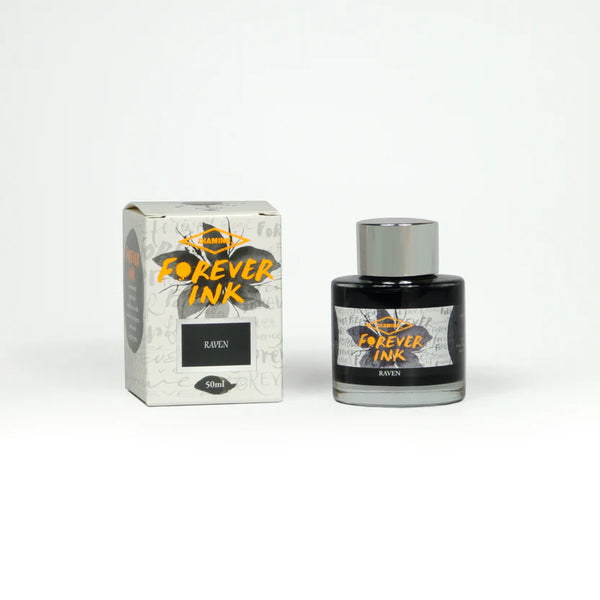 Diamine, Tintenglas Forever Ink, 50ml, Raven