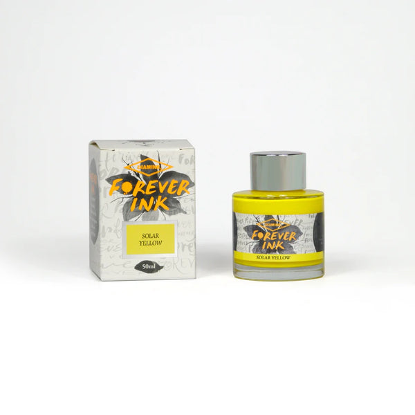 Diamine, Tintenglas Forever Ink, 50ml, Solar Yellow