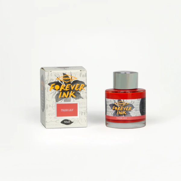 Diamine, Tintenglas Forever Ink, 50ml, Tiger Lily