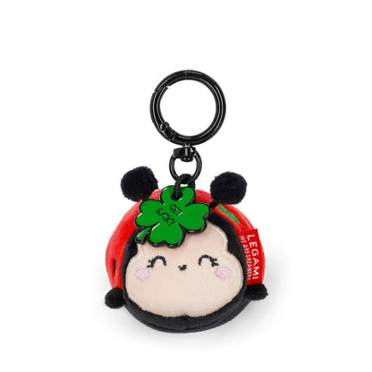 Legami Plüsch-Schlüsselanhänger - Tiny Super Soft!, Ladybug