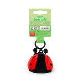 Legami Plüsch-Schlüsselanhänger - Tiny Super Soft!, Ladybug