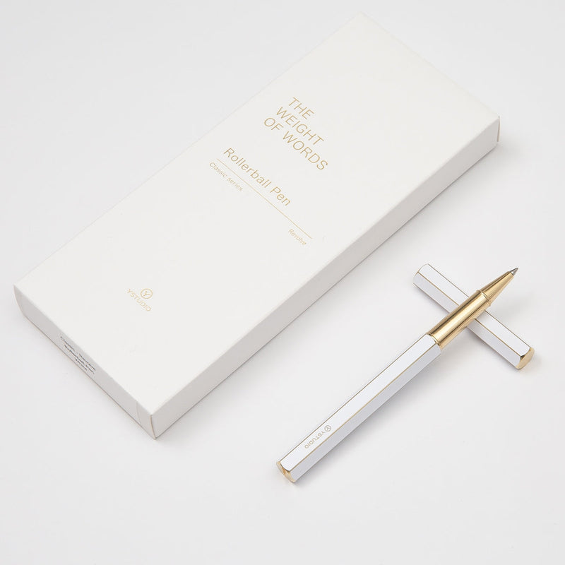 YSTUDIO Tintenroller, Classic Revolve, White