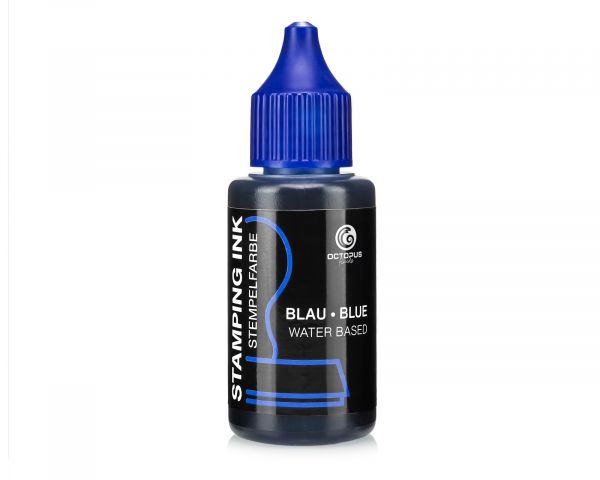Octopus Fluids Oil-Free Stamp Ink Blue (30 ml)