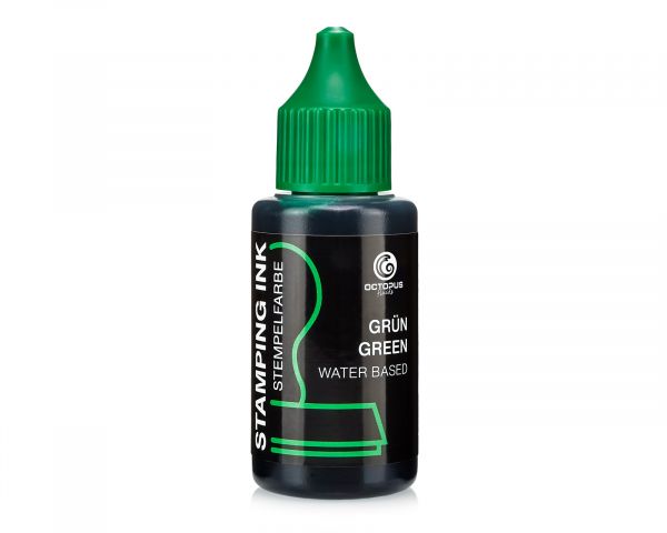 Octopus Fluids Oil-Free Stamp Ink Green 30 ml