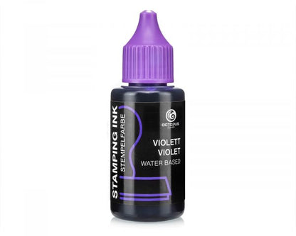 Octopus Fluids Oil-Free Stamp Pad Ink Violet 30 ml