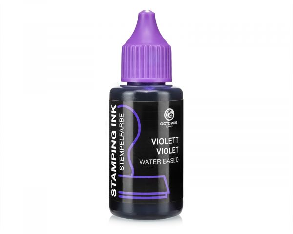 Octopus Fluids Oil-Free Stamp Pad Ink Violet 30 ml
