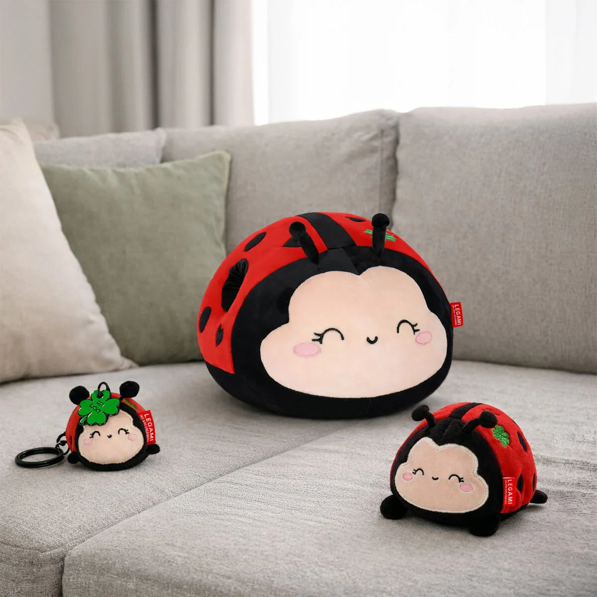 Legami Plush Toy Ladybug - Mini Super Soft!