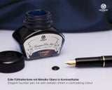 Octopus Fluids Füllhaltertinte Sheen Cerberus Blau kupferner Schimmer 30 ml