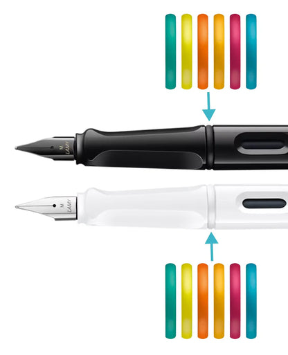 Lamy, Safari Fountain Pen, multi-color set