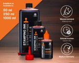 Octopus Fluids Solvent Stempelfarbe orange lasierend